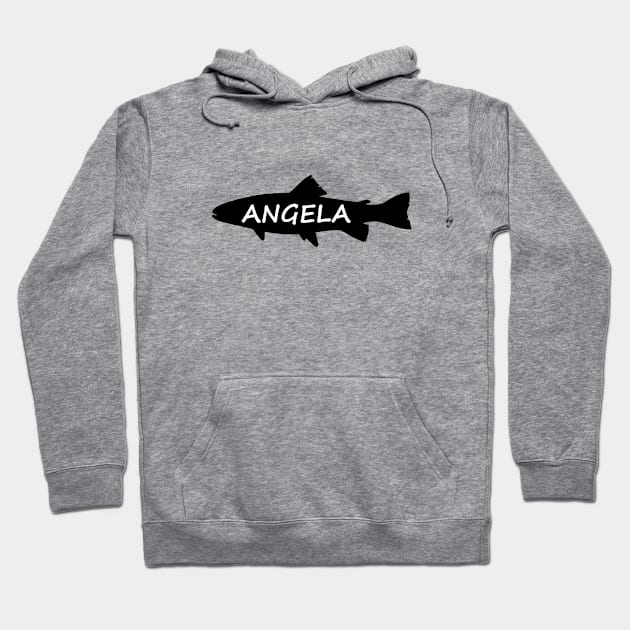 Angela Fish Hoodie by gulden